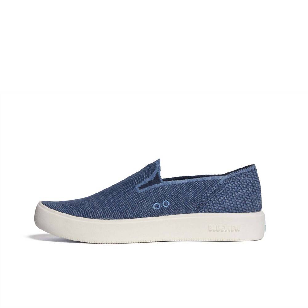 NEW BLUEVIEW women's pacific sneaker in denim